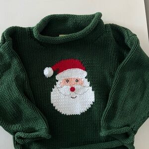 Rollneck Santa Sweater by Claver - 18 months